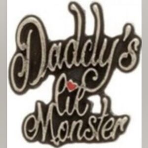 Suicide Squad Daddy's Lil Monster Pin